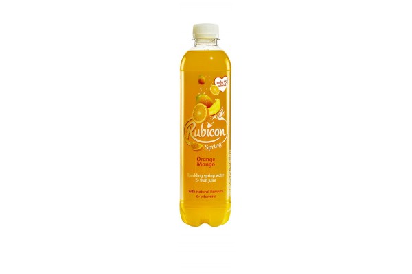 Rubicon Spring Orange & Mango Bottles 12x500ml