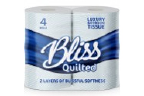 Toilet Tissue Bliss Double Quilted 2plyx 40Rolls