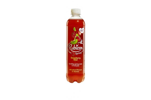 Rubicon Spring Strawberry & Kiwi Bottles 12x500ml