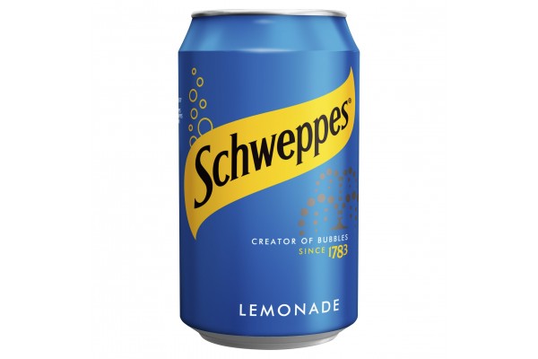 Schweppes Lemonade Cans 24x330ml