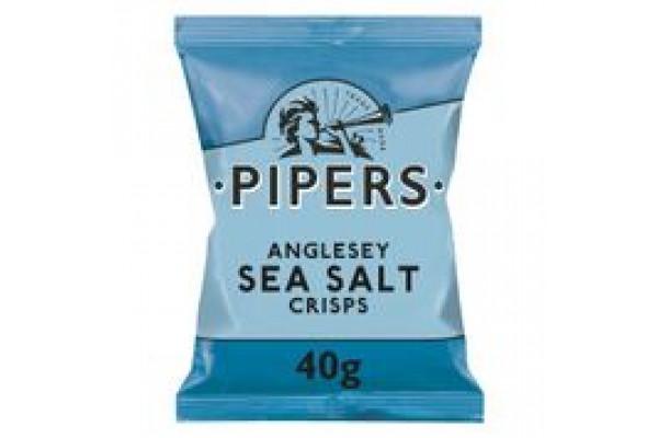 Pipers 24x40g Sea Salted